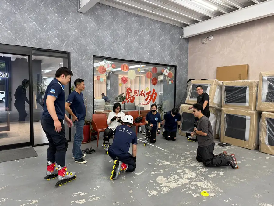 企業員工直排輪課程
