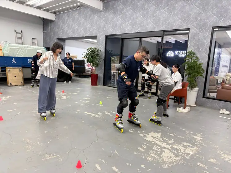 大漢家具企業員工直排輪課程照片 17